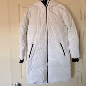 Lululemon white slush hour parka